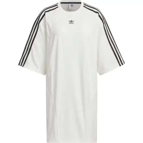 Adidas Originals Oversized TeeTEE DRESS Short Sleeved Dress Women's White