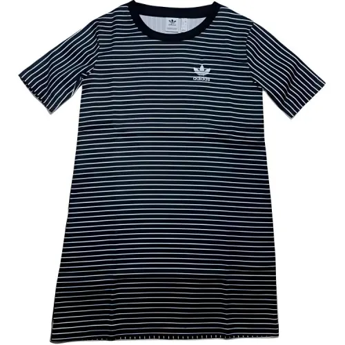 Adidas Originals Short Sleeved Dress Women's Black White