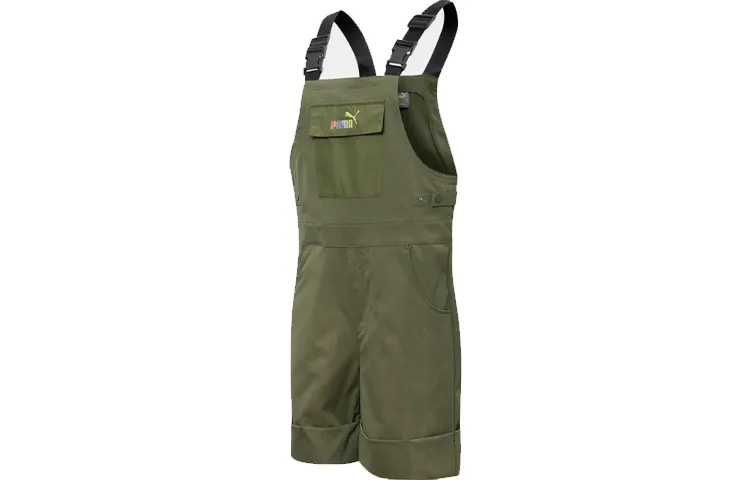 PUMA Basic Overalls Women's Dark Moss Green