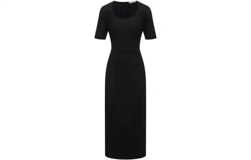 THE ROW Short Sleeved Dress Women's Black