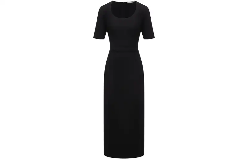 THE ROW Short Sleeved Dress Women's Black