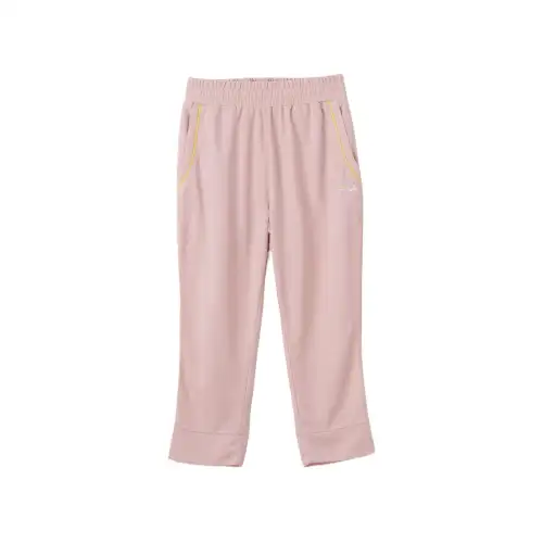 FILA Casual Pants Women's Pink Moderate Straight Fit Pants