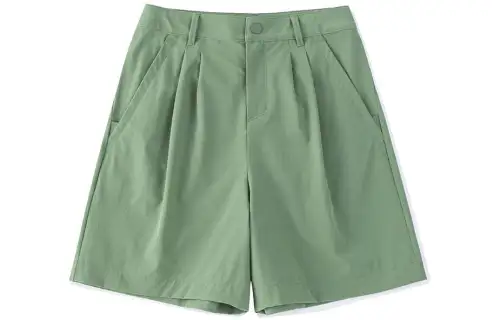 ANTA Casual Shorts Women's Olive Dark Green Moderate