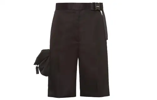 PRADA Casual Shorts Women's Black Moderate