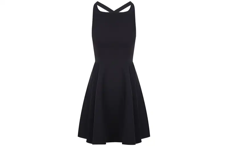 PRADA SS22 Sleeveless Dress Women's Black