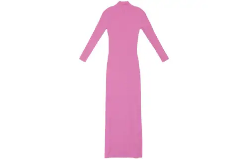 Balenciaga Long Sleeved Dress Women's Pink