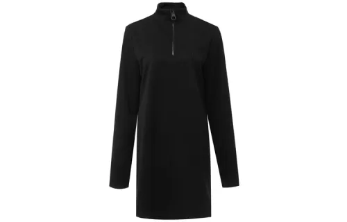 Burberry Long Sleeved Dress Women's Black