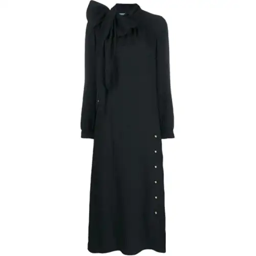 PRADA Long Sleeved Dress Women's Black