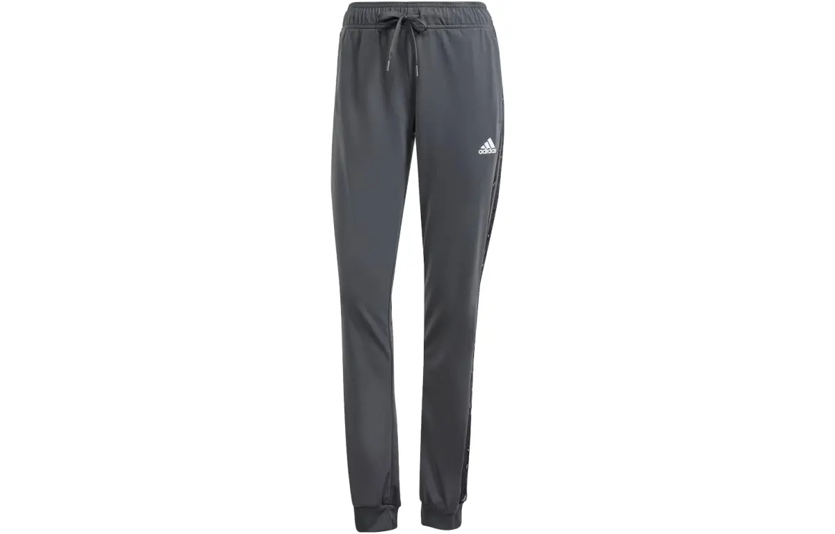 Adidas Knitted Sweatpants Women's Dark Gray