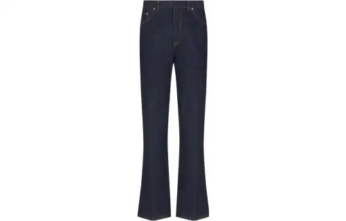 DIOR Quarterly New Products SS22 Jeans Women's Blue