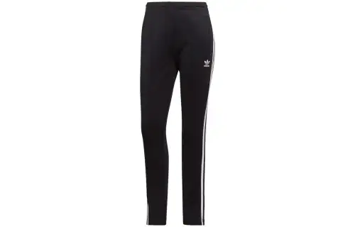 Adidas Originals Knitted Sweatpants Japan Version Women's Black