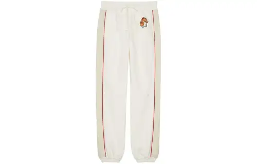 GUCCI Chinese New Year SS24 Knitted Sweatpants Women's Ecru