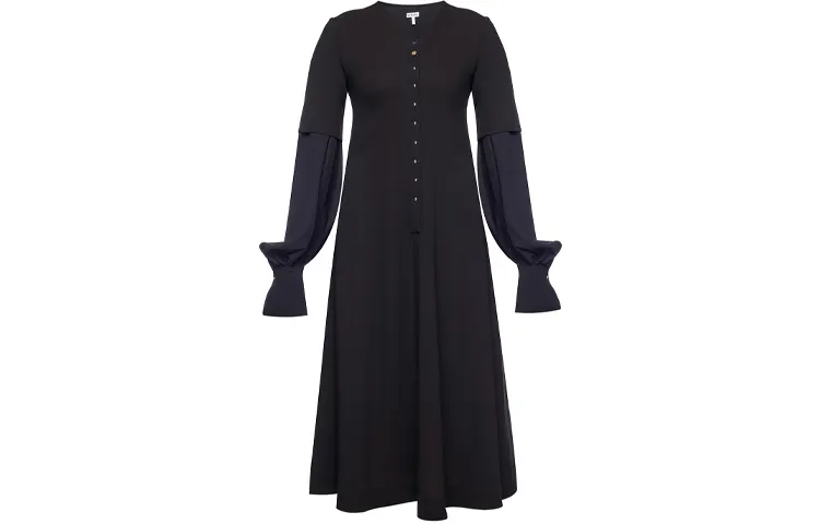 LOEWE Long Sleeved Dress Women's Blue