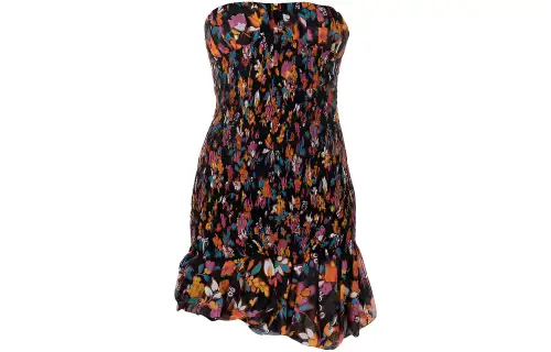 SAINT LAURENT Sleeveless Dress Women's Multicolor