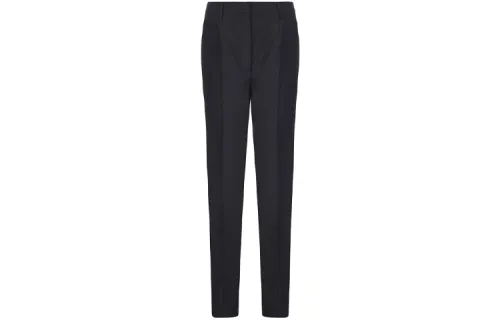 PRADA Suit Pants Women's Black Moderate Slim Fit Pants