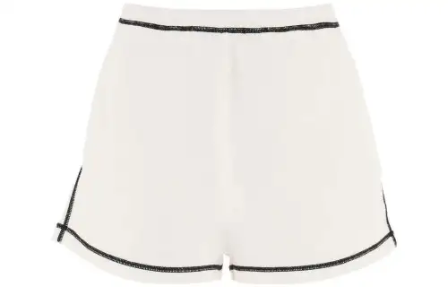 MIU MIU Casual Shorts Women's White Thin