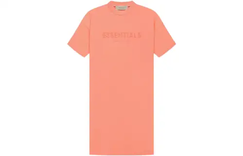 Fear Of God Essentials Tee Dress 'Coral'