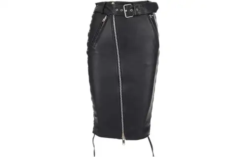 Balenciaga Biker Midi Skirt