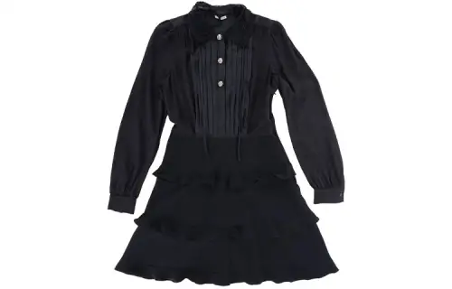 MIU MIU SS21 Long Sleeved Dress Women's