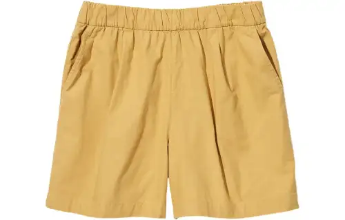 UNIQLO Casual Shorts Women's Light Yellow Moderate