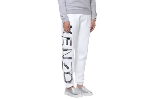 KENZO Knitted Sweatpants Women's White