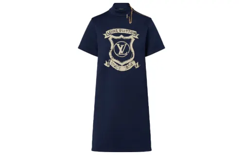 LOUIS VUITTON LOUIS VUITTON Coat Of Arms T Shirt Dress