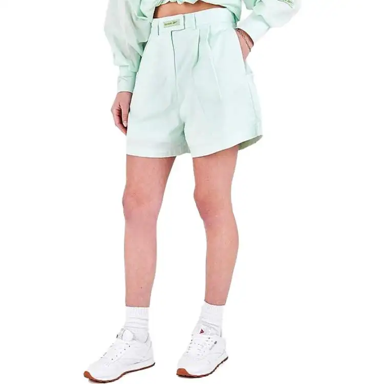 Reebok Casual Shorts Women's Light Green Moderate