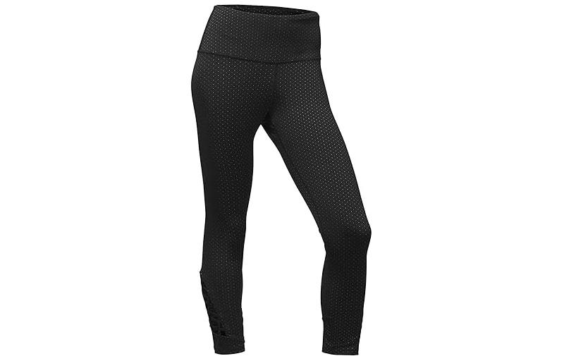 THE NORTH FACE Knitted Sweatpants Women's Black Moderate Slim Fit Pants