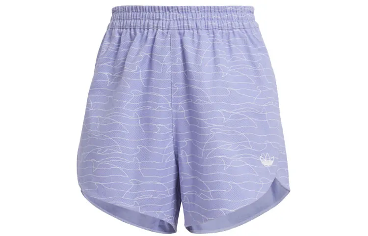 Adidas Originals Casual Shorts Women's Light Purple Moderate