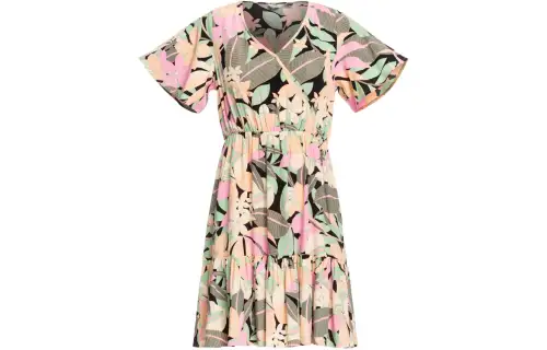 Vans Short Sleeved Dress Women's Multicolor