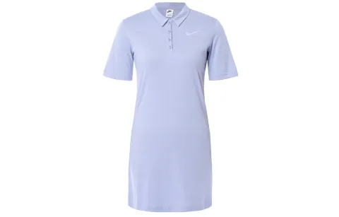 Nike Sportswear Short Sleeved Dress Women's Mist Gray Blue