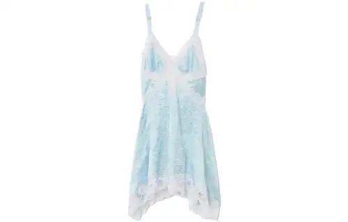 Burberry SS23 Slip Dress Women's Blue