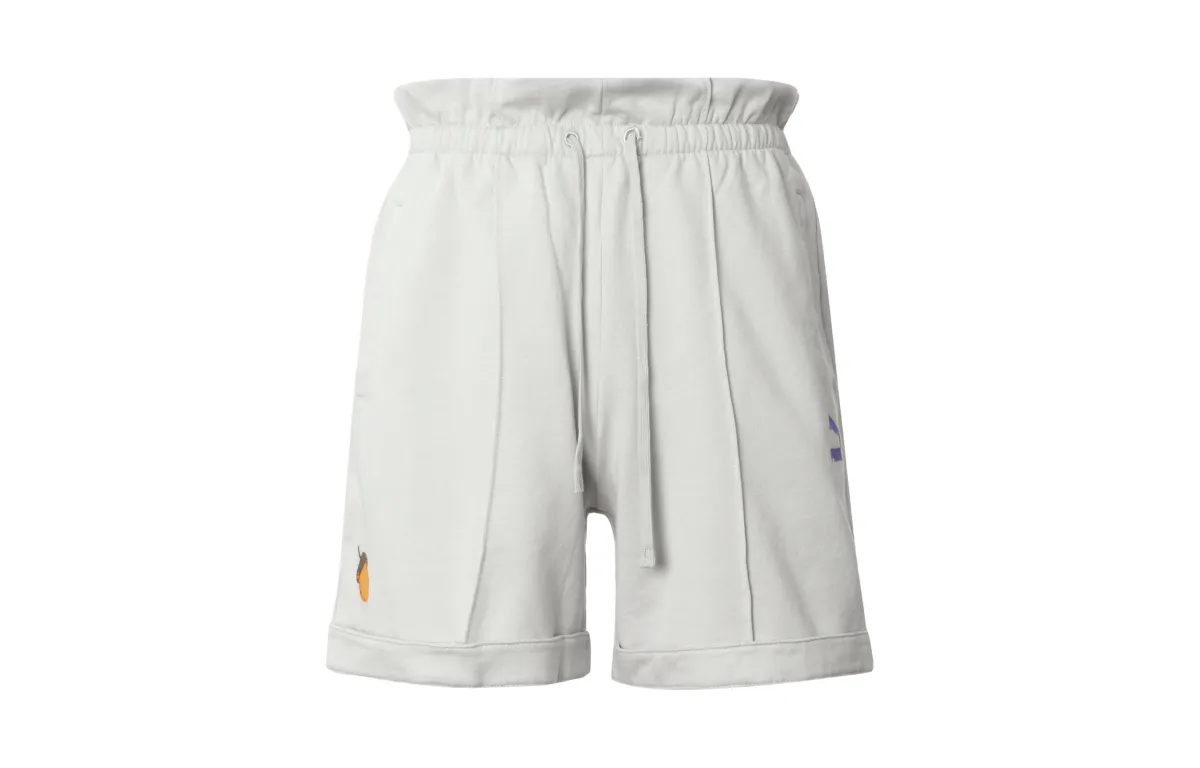 PUMA Casual Shorts Women's Light Gray Moderate