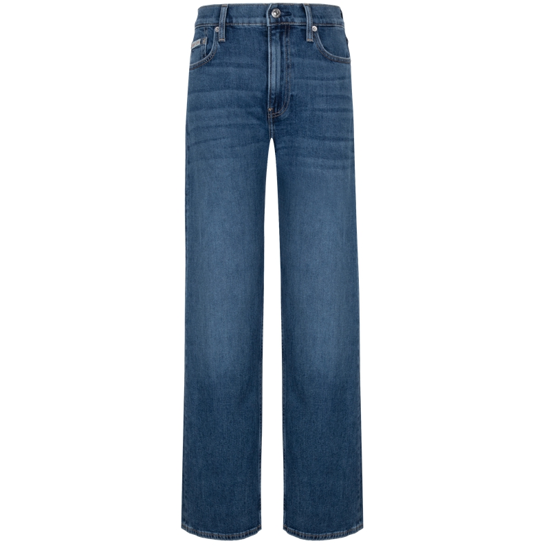 Женские джинсы CALVIN KLEIN Jeans Wide Leg (синие)
