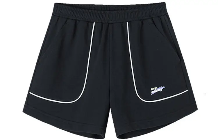 ANTA Life Collection Casual Shorts Women's Black Moderate