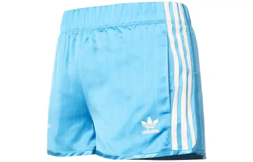 Adidas Originals X Sporty & Rich Track Shorts Baby Blue/Cream