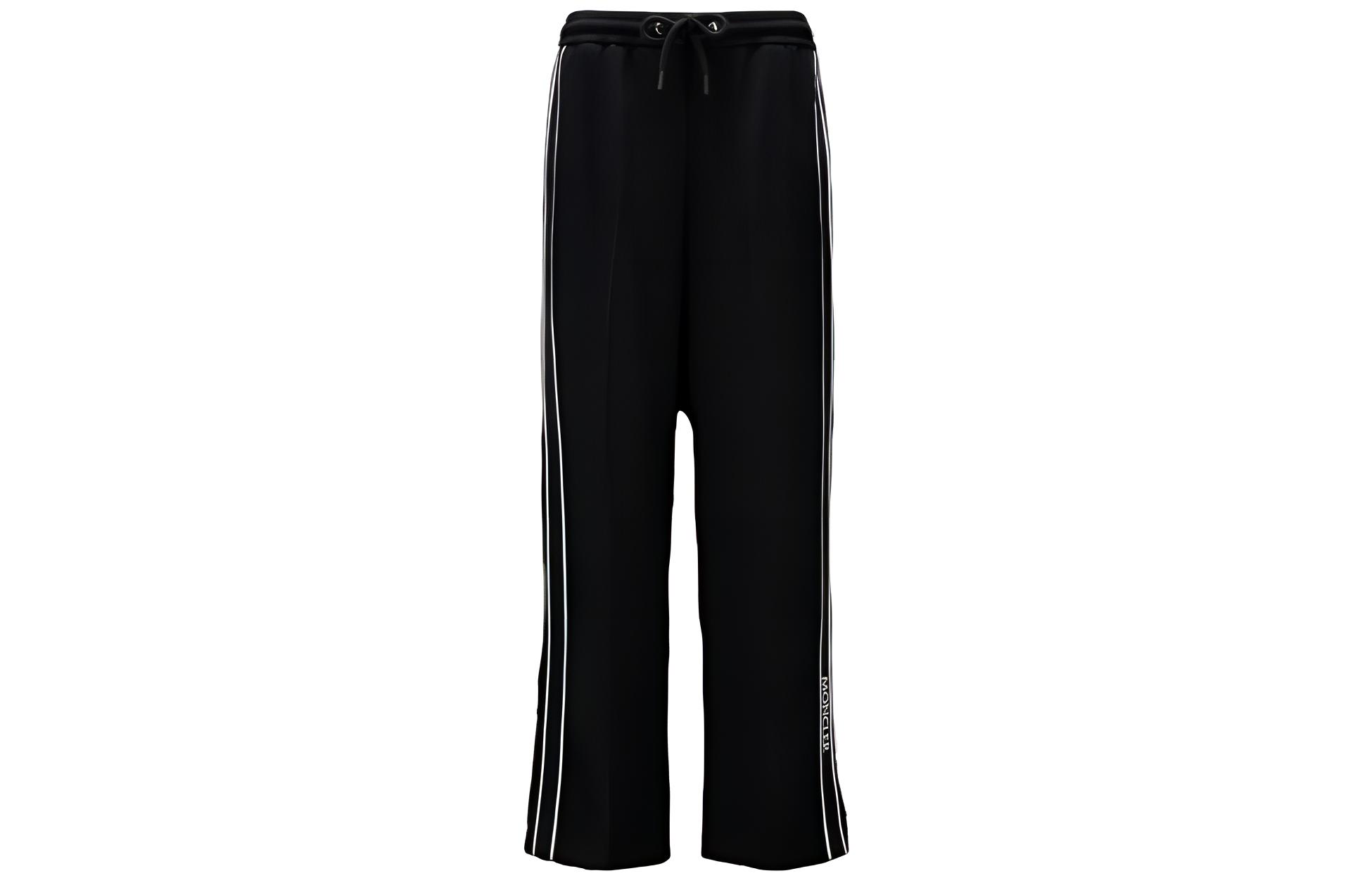 Женские штаны Moncler (черные)