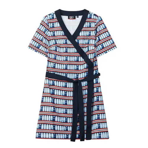 FILA Short Sleeved Dress Women's Legend Blue