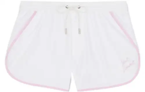 SAINT LAURENT Rive Droite Series Shorts Women's White