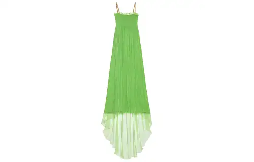 GUCCI SS23 Slip Dress Women's Green
