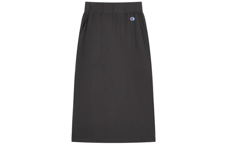 Champion Knit Long Skirts Women's Moderate Mid-Length A-line Skirt