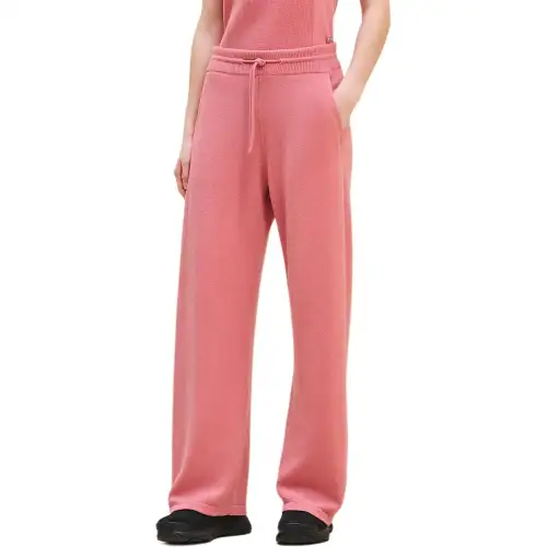 HERMES FW24 Casual Pants Women's Rose Incarnation