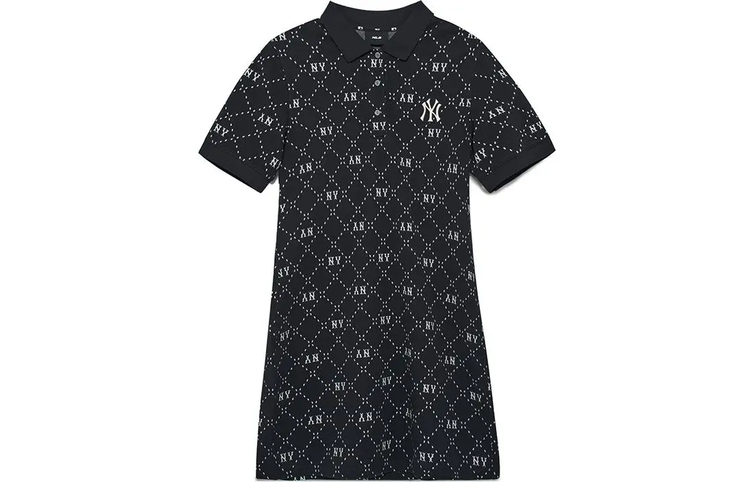MLB Short Sleeved Dress Women's Black
