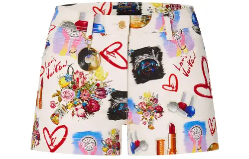 LOUIS VUITTON SS21 Casual Shorts Women's Multicolor