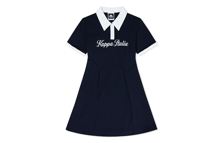 Женское платье Kappa 1916 POLO A (темно-сине-черное)