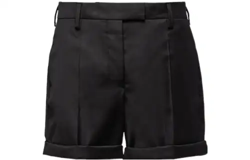PRADA Casual Shorts Women's Black Moderate