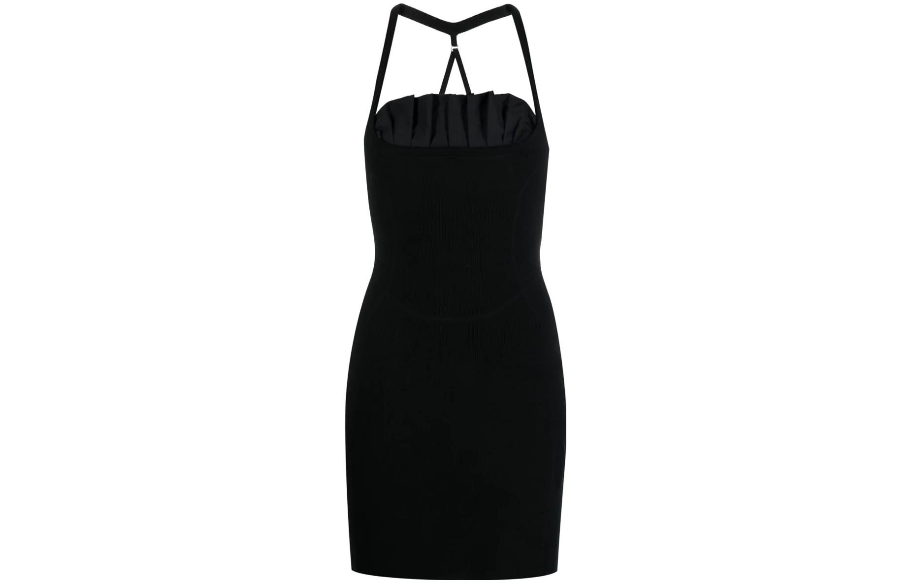 Jacquemus La Robe Maille Croissant Minidress
