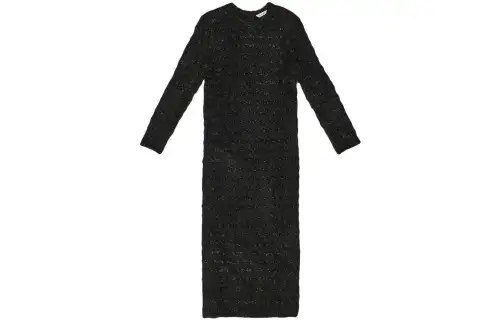 Balenciaga Tweed Button back Dress