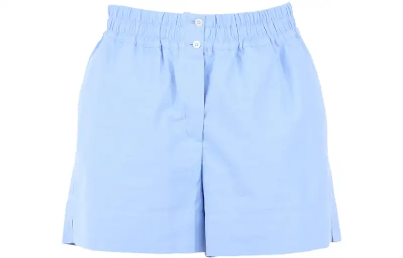 LOEWE Casual Shorts Women's Light Blue Moderate
