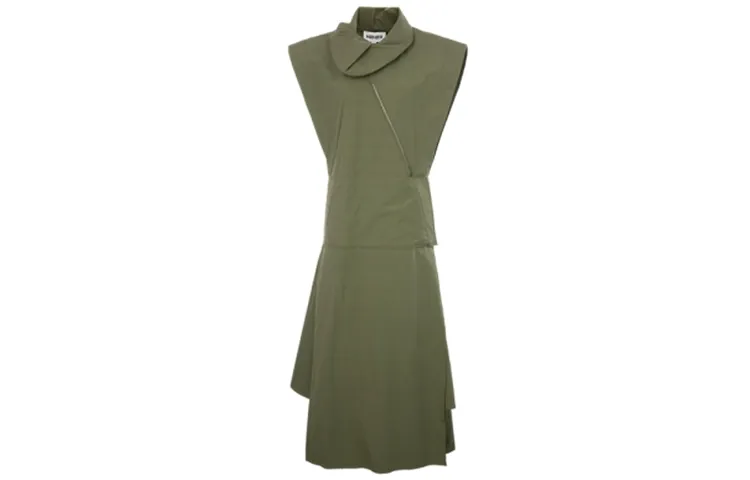 KENZO SS21 Sleeveless Dress Women's Green